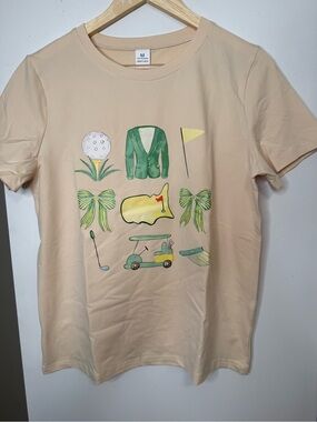 Masters Golf Graphic T Shirt Augusta National Green Jacket | Size Medium 🎀⛳️